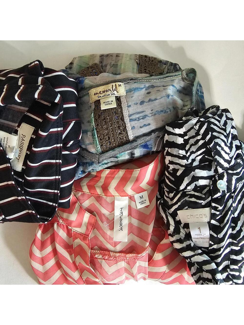 Women's Clothing Wholesale Lot 18 pcs Medium Talbots Calvin Klein Chicos - Picture 3 of 7